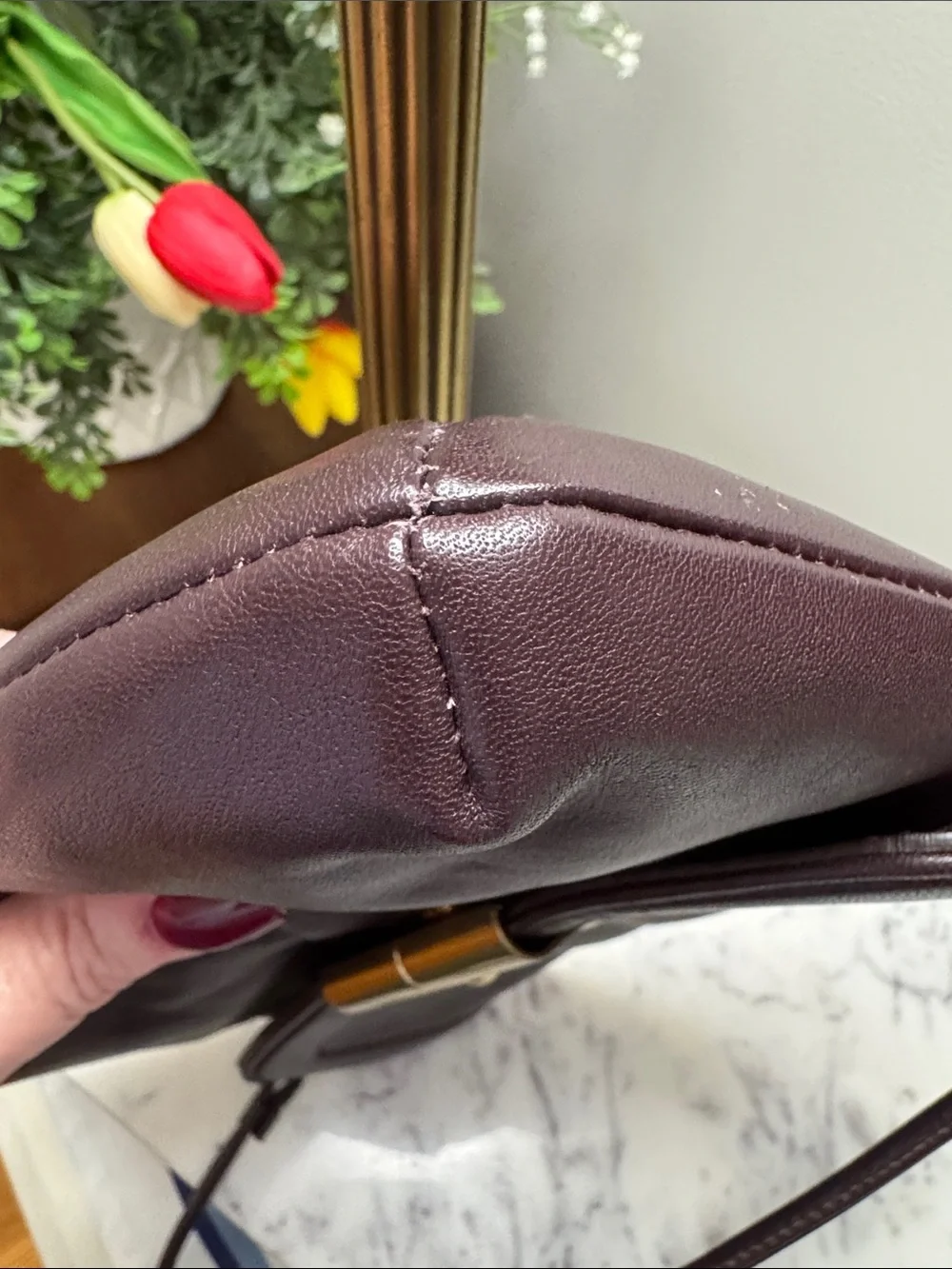 Coach crossbody smooth